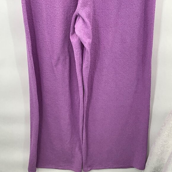 Minkpink Lilac Unity Textured Pants Womens Medium Australia Wide Leg - Picture 4 of 9